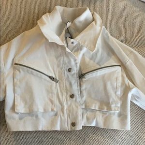 I am Gia cropped jacket